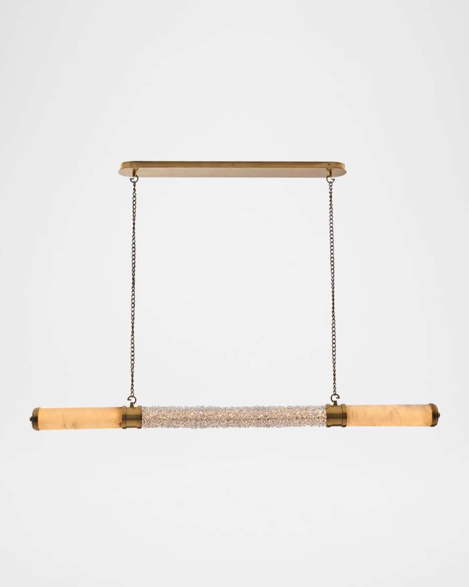Tubo Alabaster Pendant Island Light